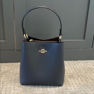 Coach Small Town Bucket Bag in Navy